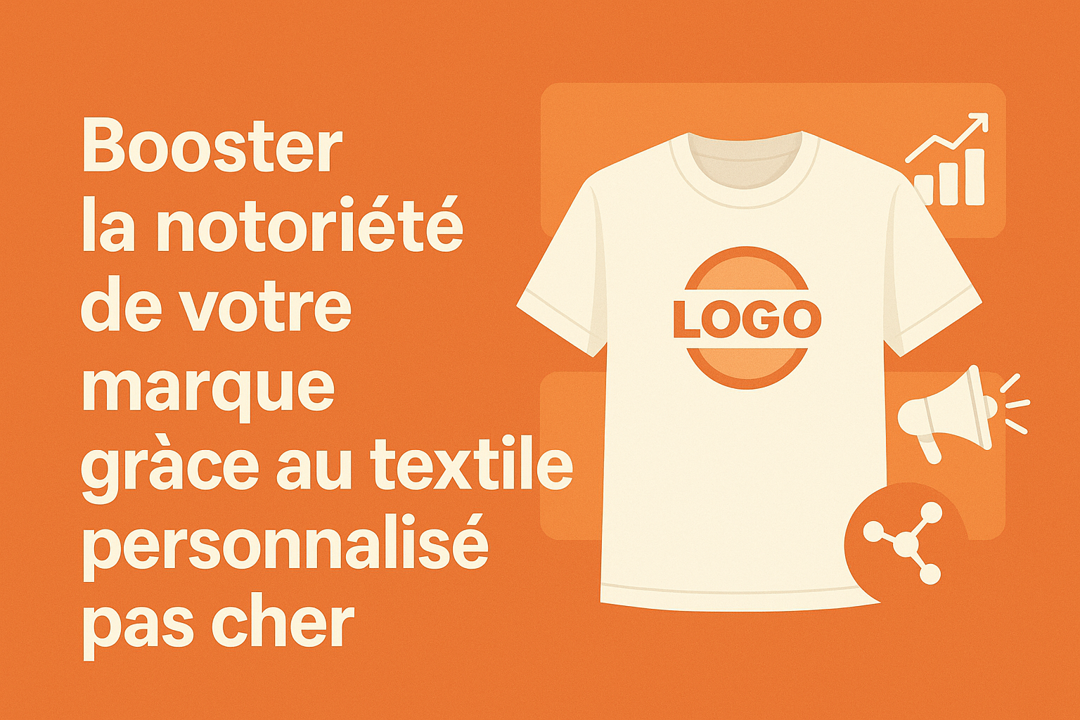 Booster la notoriété de votre marque grâce au textile personnalisé pas cher