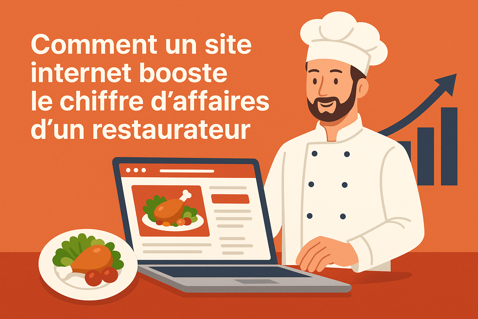 Comment un site internet booste le chiffre d'affaires d'un restaurateur