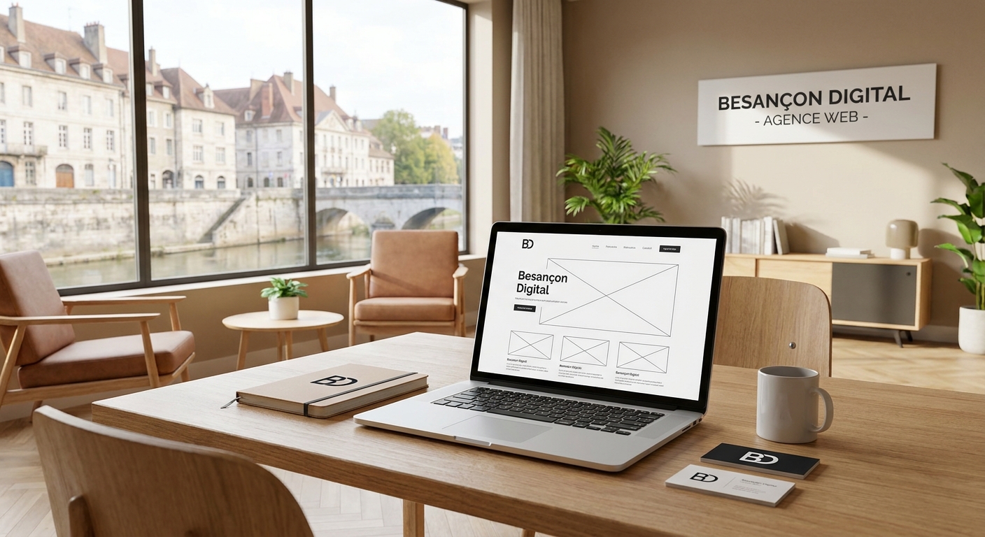 Créer un site vitrine à Besançon : guide 2025