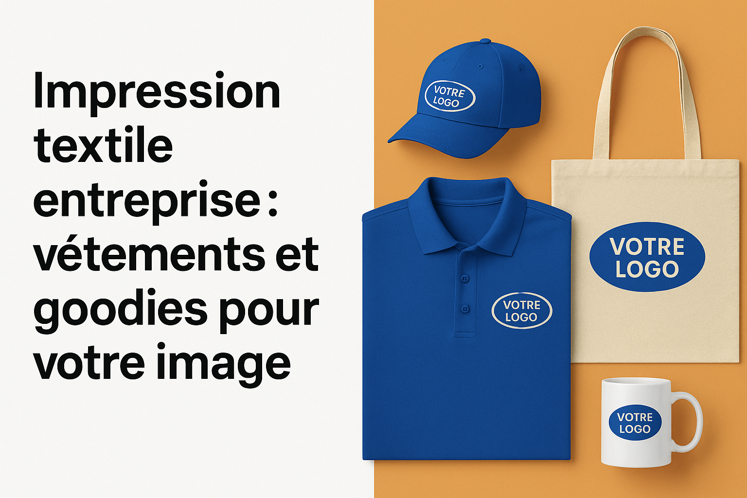 Impression textile entreprise : vêtements et goodies pour votre image
