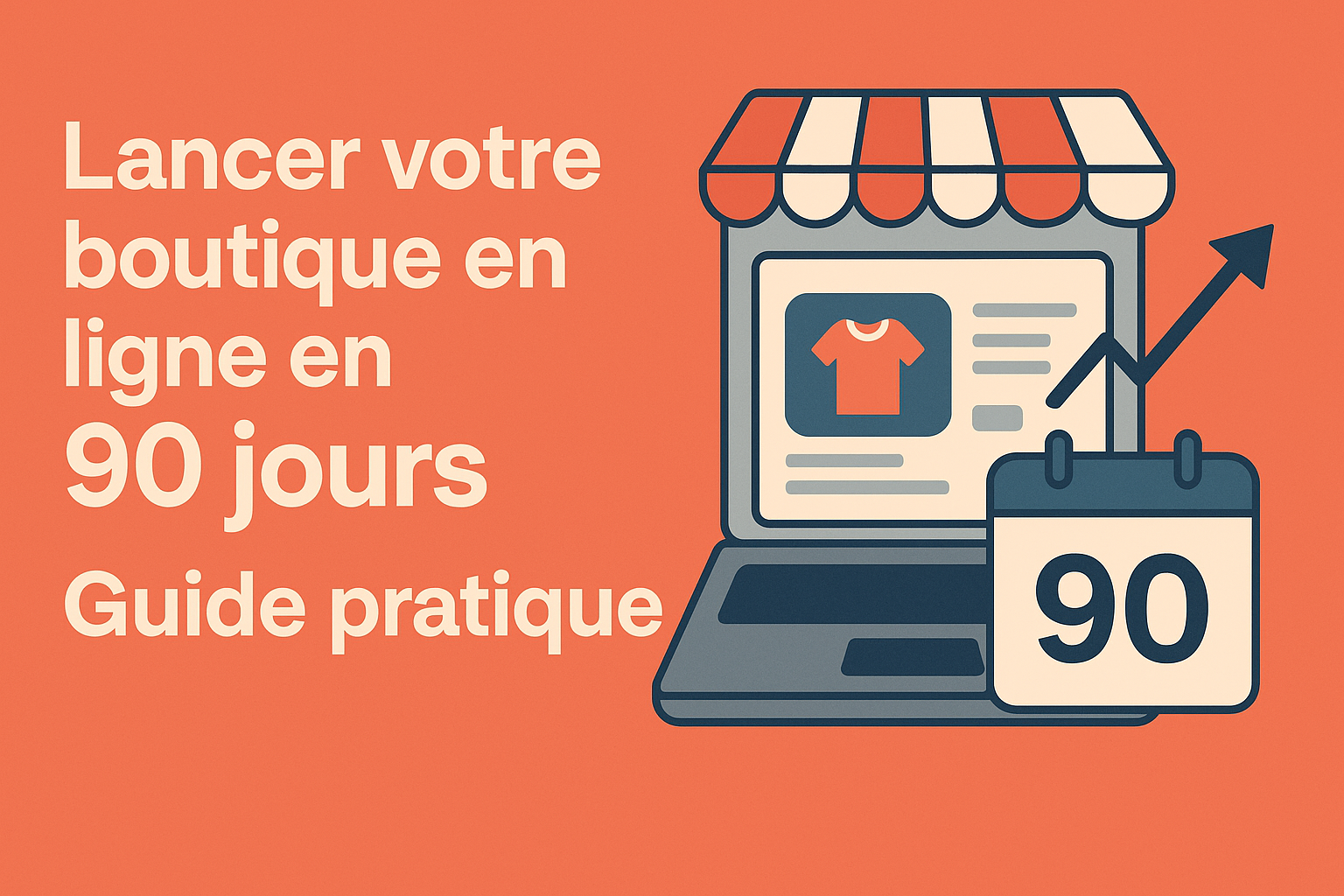 Lancer votre boutique en ligne en 90 jours — Guide pratique