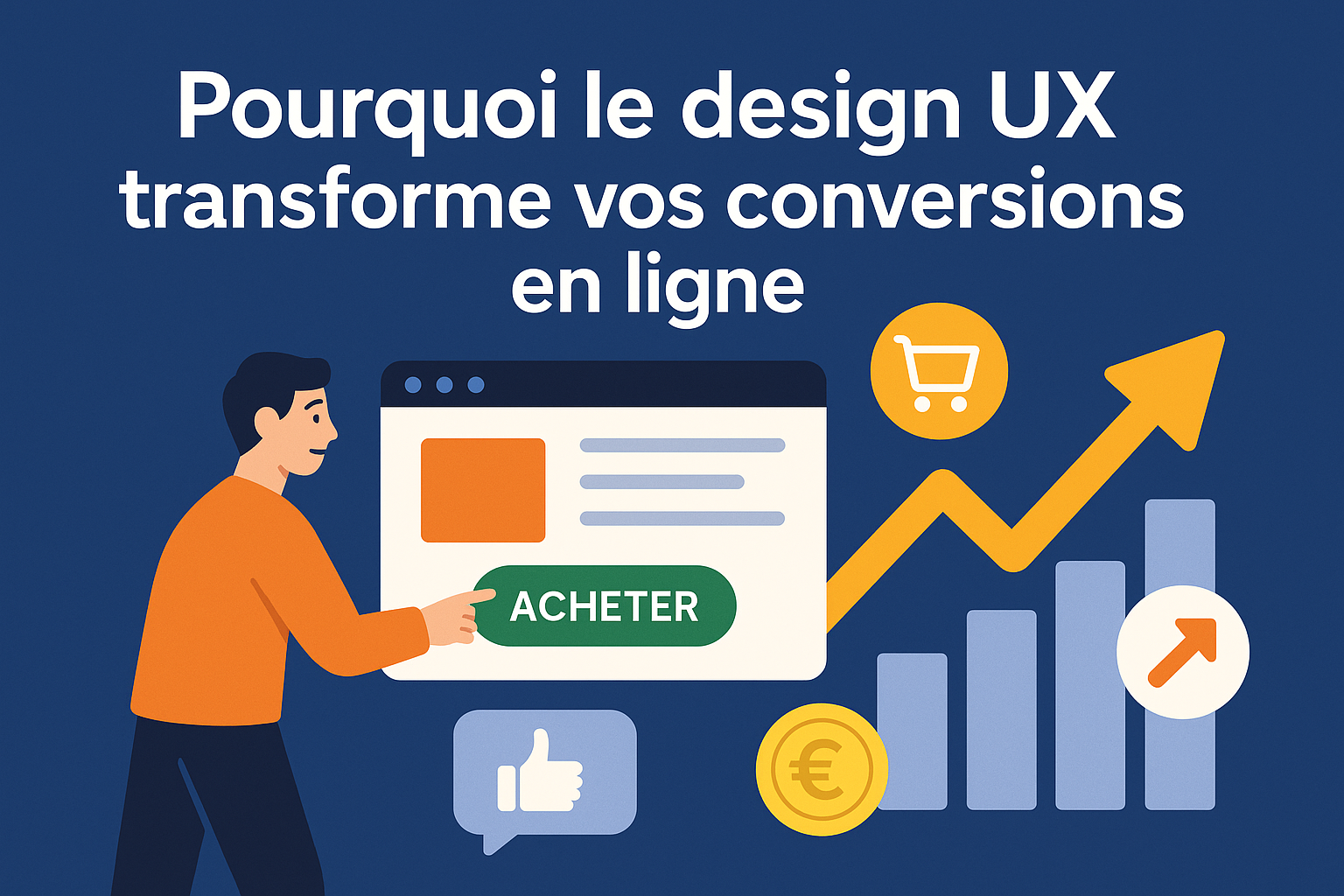 Pourquoi le design UX transforme vos conversions en ligne