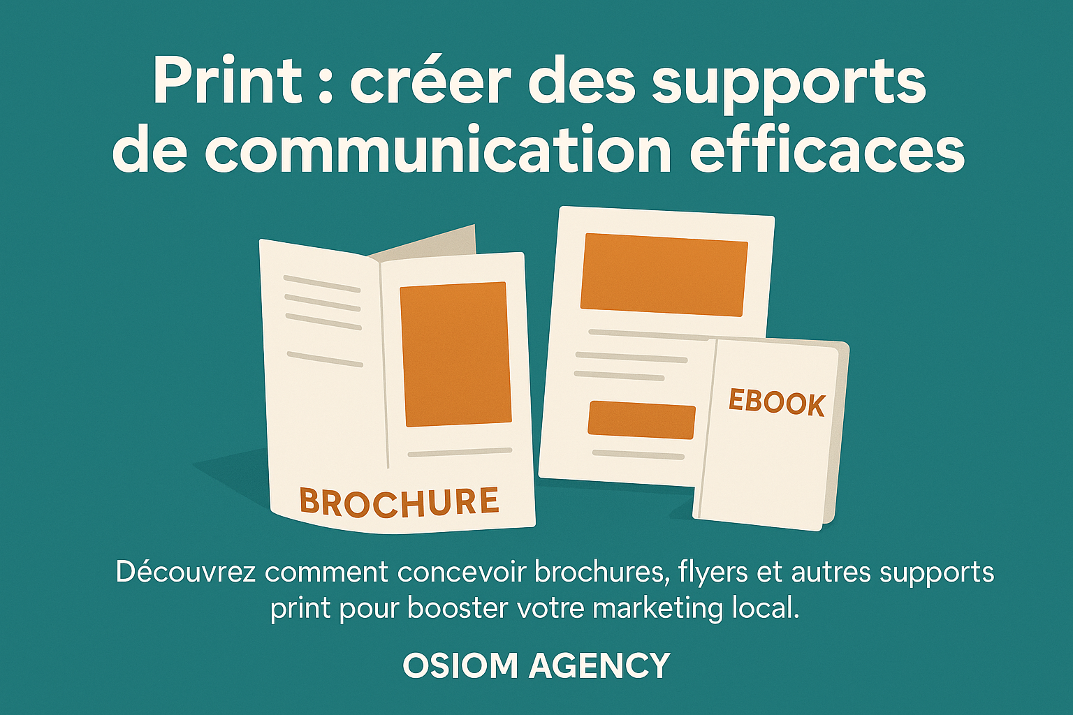 Print : créer des supports de communication efficaces