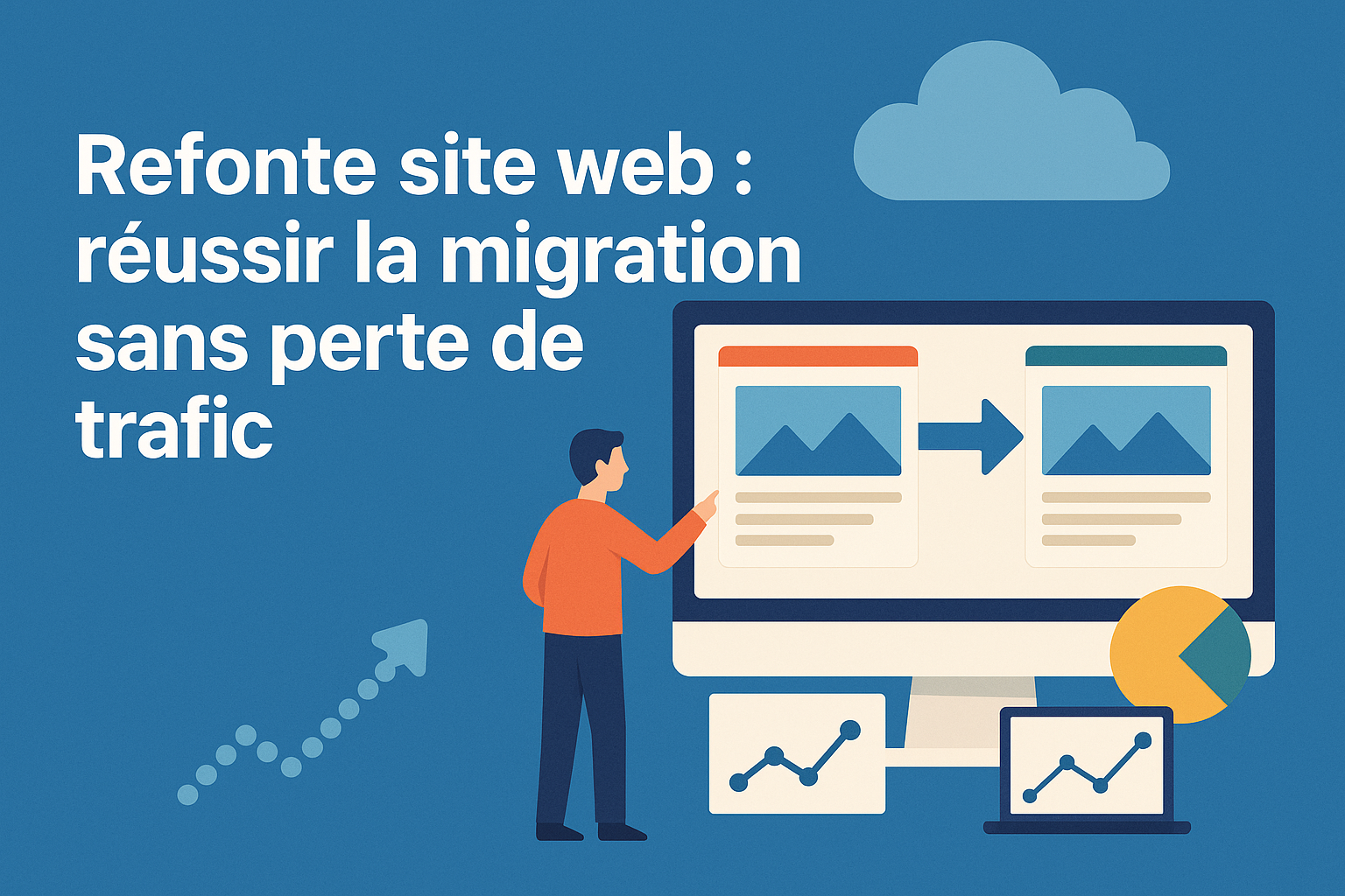 Refonte site web : réussir la migration sans perte de trafic