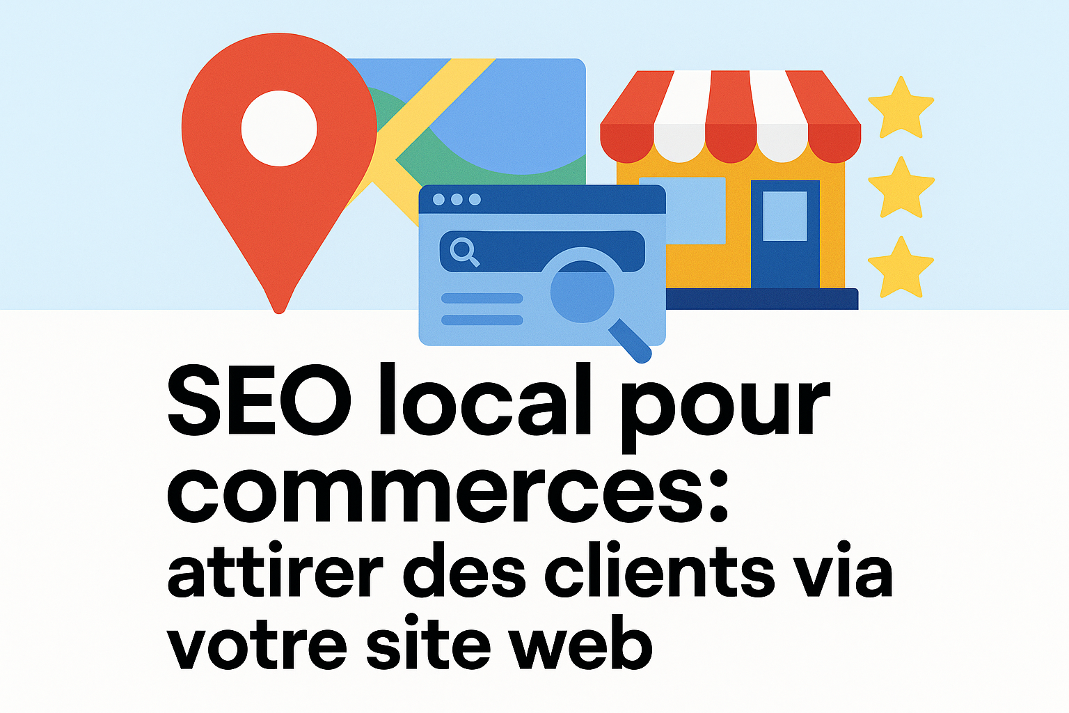 SEO local pour commerces : attirer des clients via votre site web