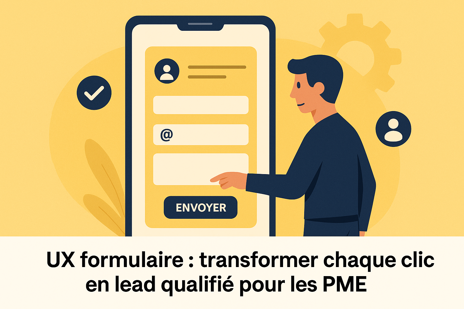 UX formulaire : transformer chaque clic en lead qualifié pour les PME