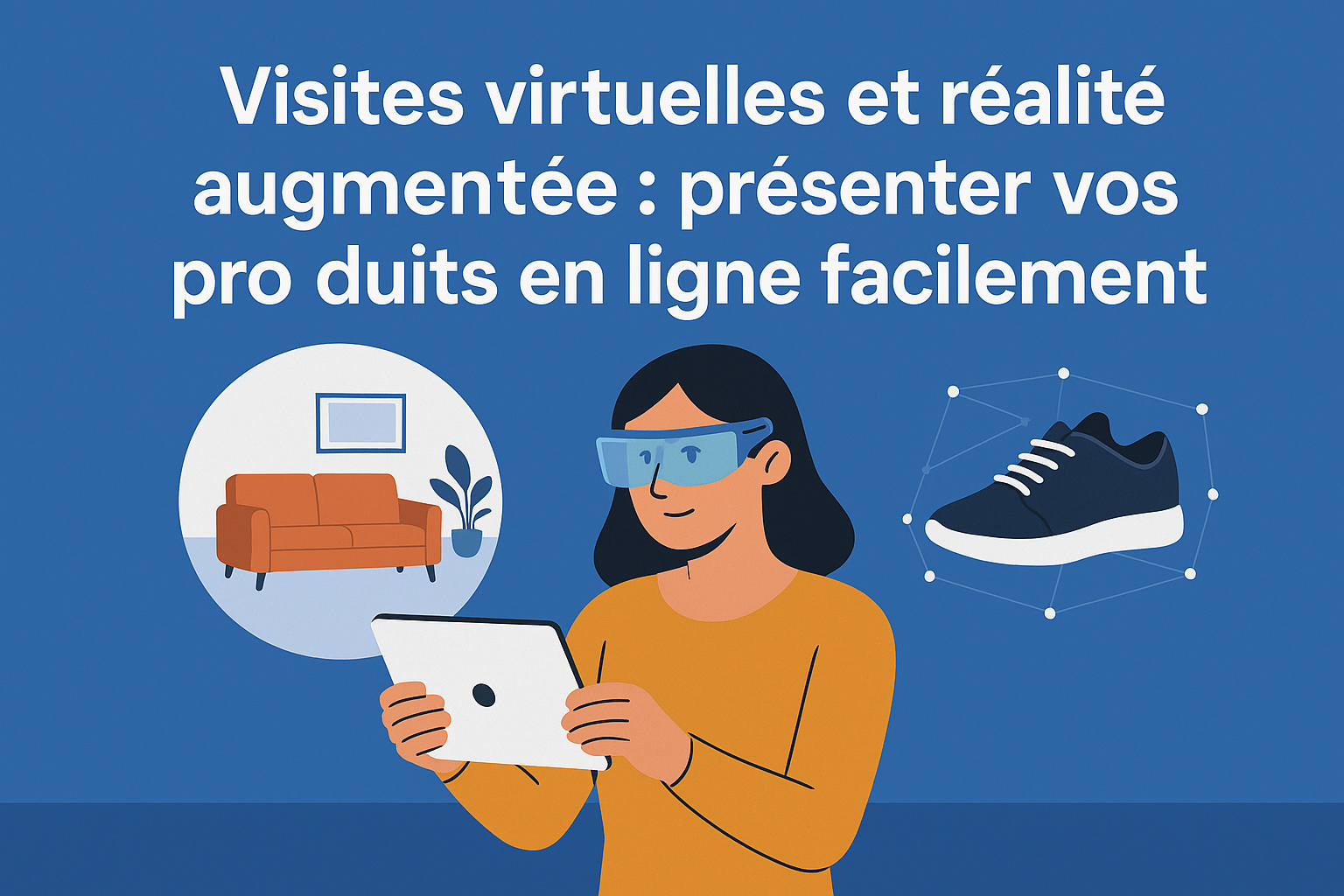 Visites virtuelles et réalité augmentée : présenter vos produits en ligne facilement