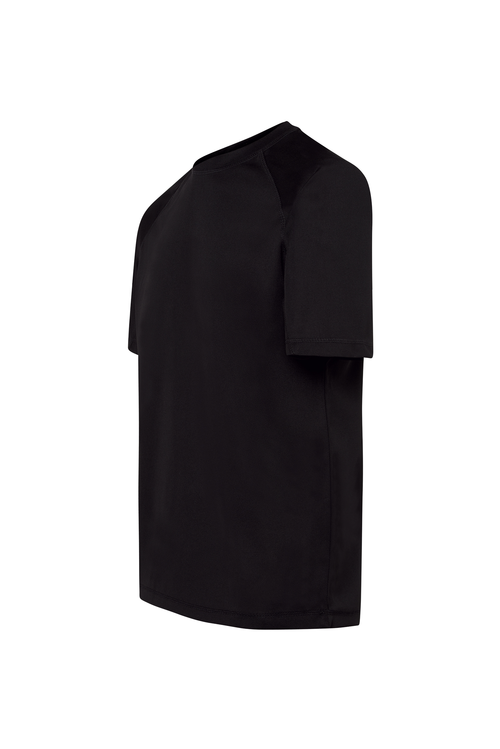 T-shirt JHK SPORTMAN Noir profil