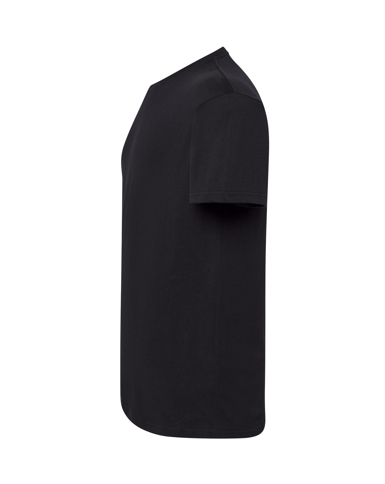 T-shirt JHK TS150ST Noir profil