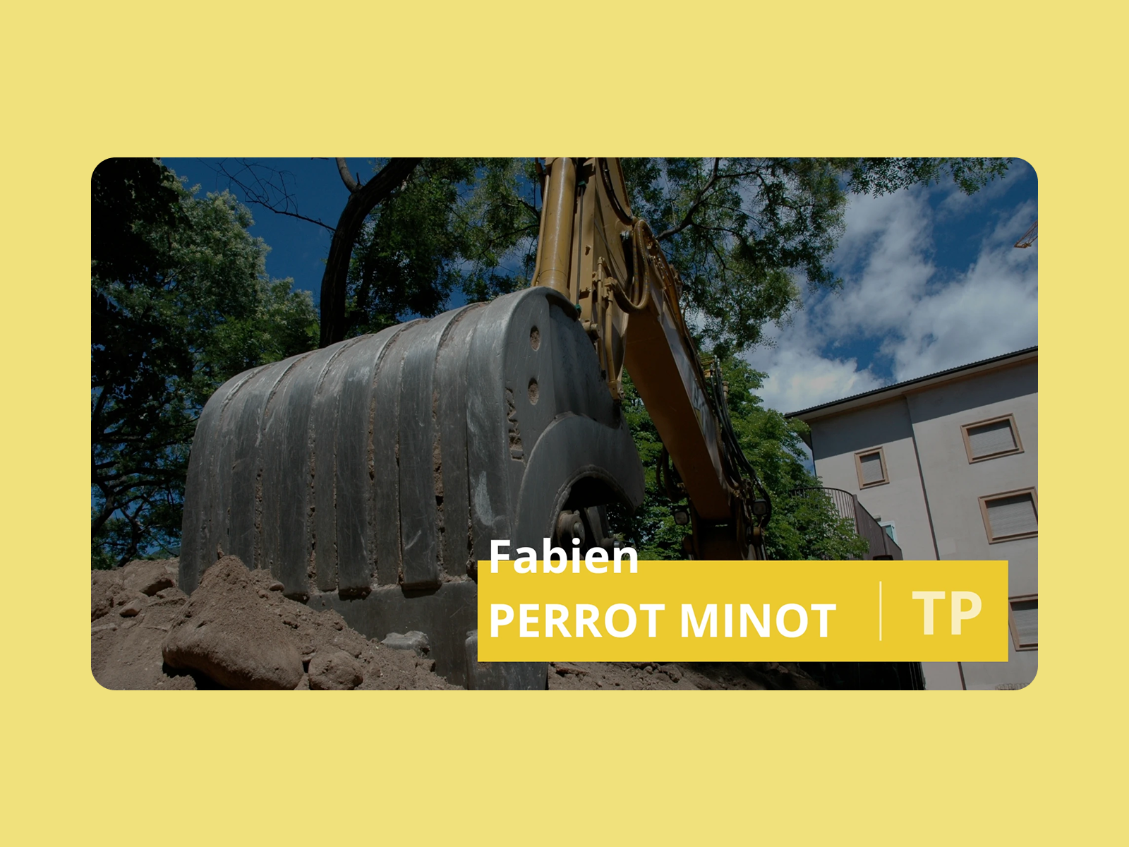 Projet Vidéo - Fabien Perrot Minot