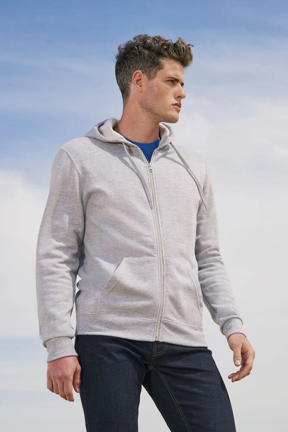 Sweat Zippée Stone